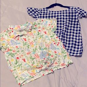 Tie-up Girls Blouses